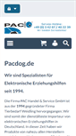 Mobile Screenshot of pacdog.de